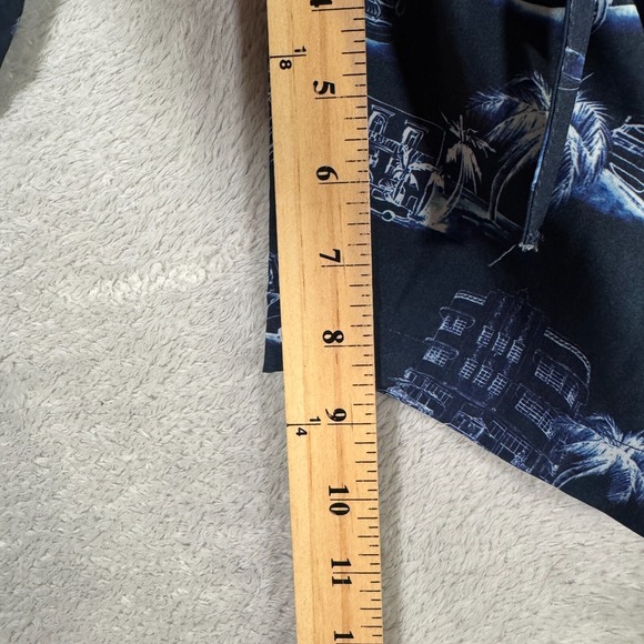 Robert Graham Beach To Bar Shorts Mens 40 Blue Culture Trip Woven Performance - Picture 7 of 7